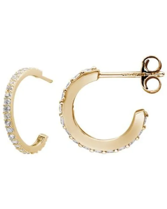 Σκουλαρίκια For You Jewels Elisabetta E01859GP, Ασήμι 925, Χρυσό