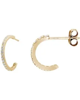 Σκουλαρίκια Σκουλαρίκια For You Jewels Elisabetta E03340GP, Ασήμι 925, Χρυσό