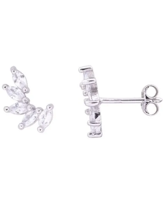 Σκουλαρίκια Σκουλαρίκια For You Jewels Aria E17341, Ασήμι 925, Ασημί