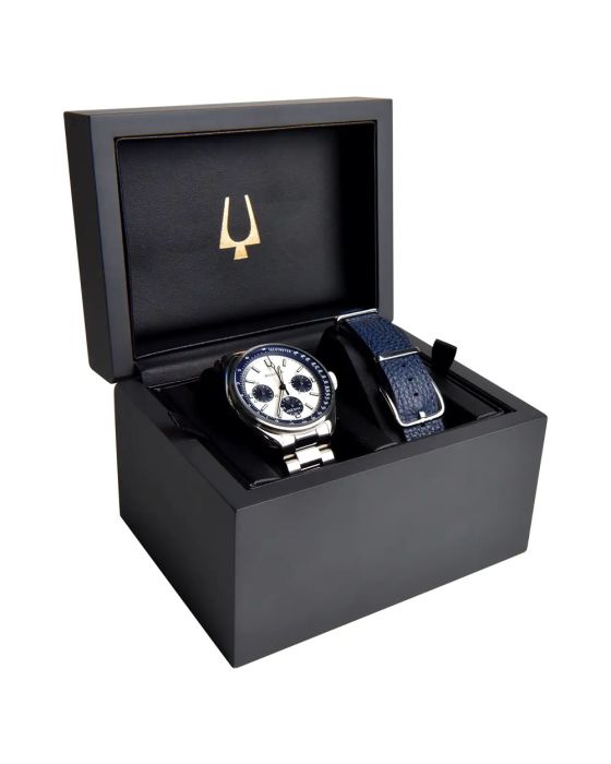 Bulova Lunar Pilot Chronograph Box Set 98K112 -  Bulova Lunar Pilot Chronograph Box Set 98K112 -