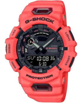 Ανδρικό ρολόι Casio G-Shock GBA-900-4AER, Μαύρο καντράν, Λουρί από Καουτσούκ