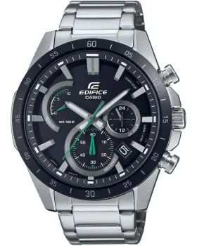 Ανδρικό ρολόι Casio Edifice Chronograph EFR-573DB-1AVUEF, Μαύρο καντράν, Μπρασελέ από Ανοξείδωτο ατσάλι