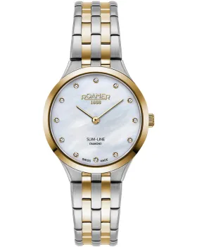 Roamer Slim Line Diamond 512847-47-89-20