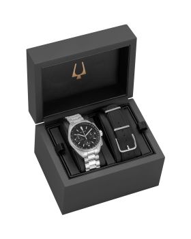 Bulova Lunar Pilot Chronograph Box Set 96K111 -  Bulova Lunar Pilot Chronograph Box Set 96K111 -