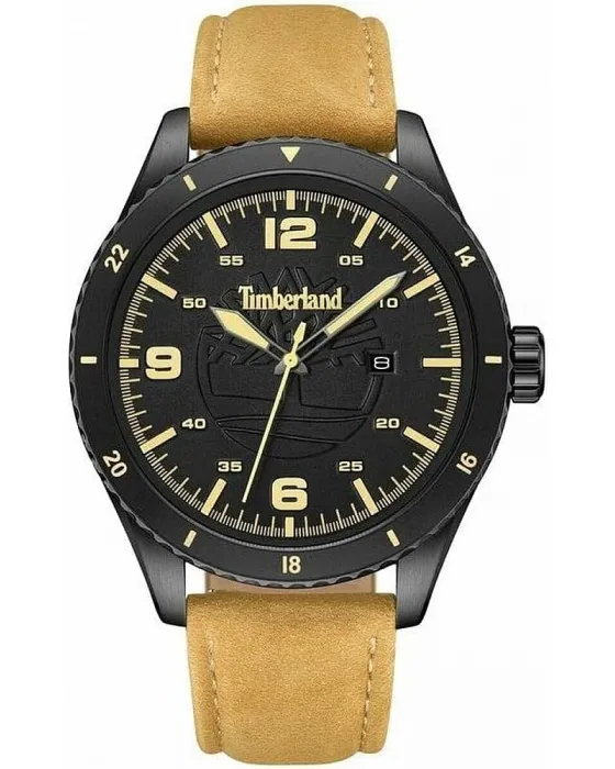 Female watch Timberland TDWGB0010502, Black dial, Strap in Leather