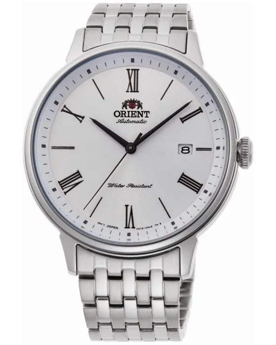 Ανδρικό ρολόι Orient Automatic RA-AC0J04S10B, Ασημί καντράν, Μπρασελέ από Ανοξείδωτο ατσάλι