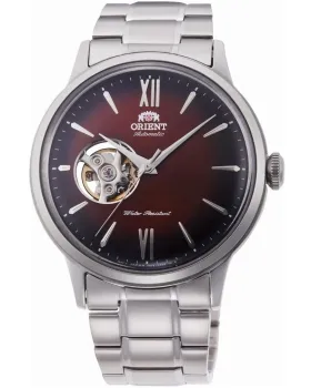 Ανδρικό ρολόι Orient Automatic RA-AG0027Y10B, Καφέ καντράν, Μπρασελέ από Ανοξείδωτο ατσάλι
