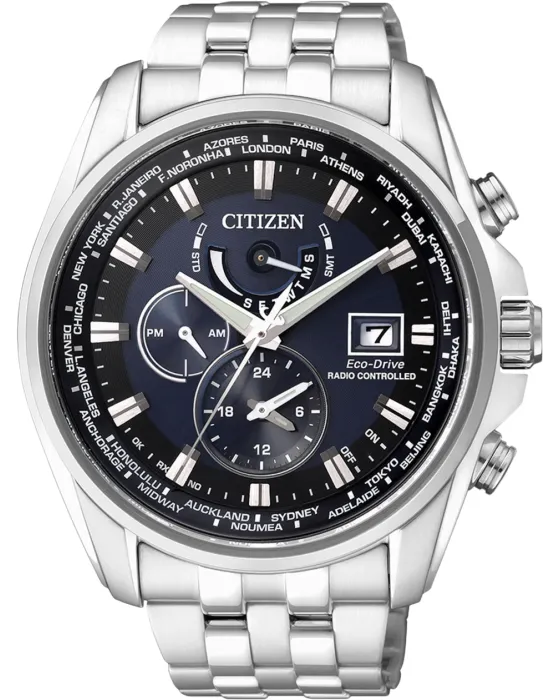 Citizen Eco-Drive Radio Controlled Chronograph AT9030-55L