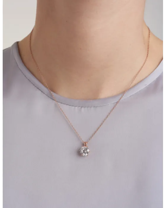 Vogue Solitaire Necklace 2017065241.1, view 2