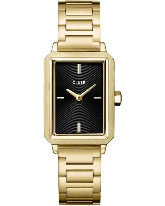 Women's watch Cluse Fluette CW11512, Black dial, Bracelet in Stainless Steel