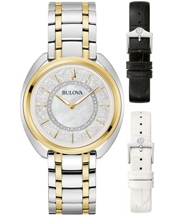 Bulova Duality Diamonds Gift Set 98X134 Bulova Duality Diamonds Gift Set 98X134