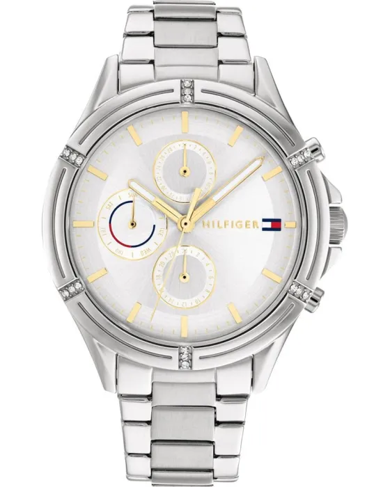 Γυναικείο ρολόι Tommy Hilfiger Arianna 1782502, Ασημί καντράν, Μπρασελέ από Ανοξείδωτο ατσάλι