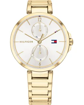 Γυναικείο ρολόι Tommy Hilfiger Angela 1782128, Ασημί καντράν, Μπρασελέ από Ανοξείδωτο ατσάλι