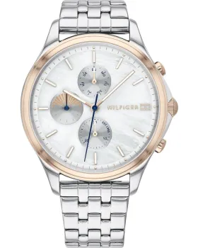 Γυναικείο ρολόι Tommy Hilfiger Whitney 1782122, Φίλντισι καντράν, Μπρασελέ από Ανοξείδωτο ατσάλι