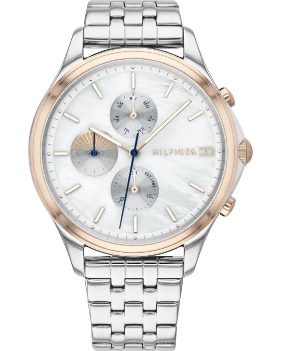 Γυναικείο ρολόι Tommy Hilfiger Whitney 1782122, Φίλντισι καντράν, Μπρασελέ από Ανοξείδωτο ατσάλι