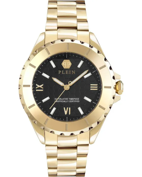 Women's watch Philipp Plein The Plein Heaven PWPOA0524, Black dial, Bracelet in Stainless Steel