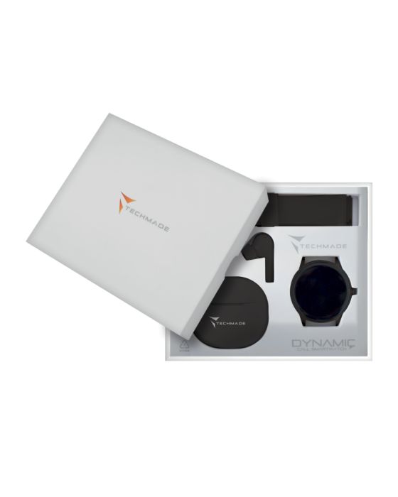 Techmade Dynamic Smartwatch TM-DYNAMIC-BDGY - 