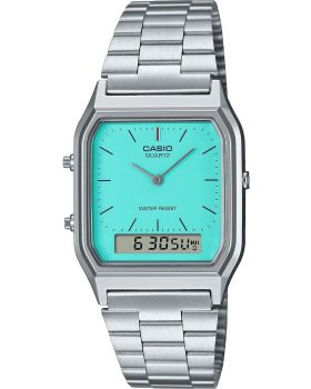 Casio Vintage Dual Time AQ-230A-2A2MQYES - 