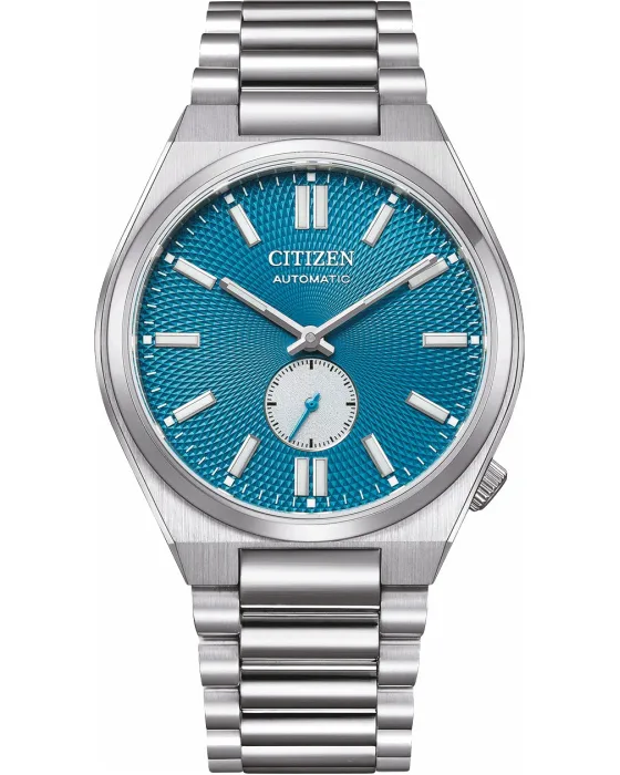 Ανδρικό ρολόι Citizen Tsuyosa Automatic NK5010-51L, Μπλε καντράν, Μπρασελέ από Ανοξείδωτο ατσάλι