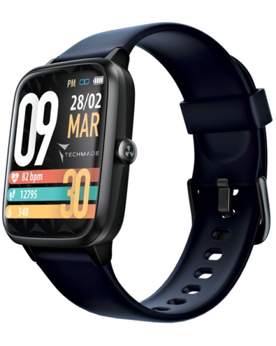 Techmade Move Smartwatch TM-MOVE-SBL -  Techmade Move Smartwatch TM-MOVE-SBL -