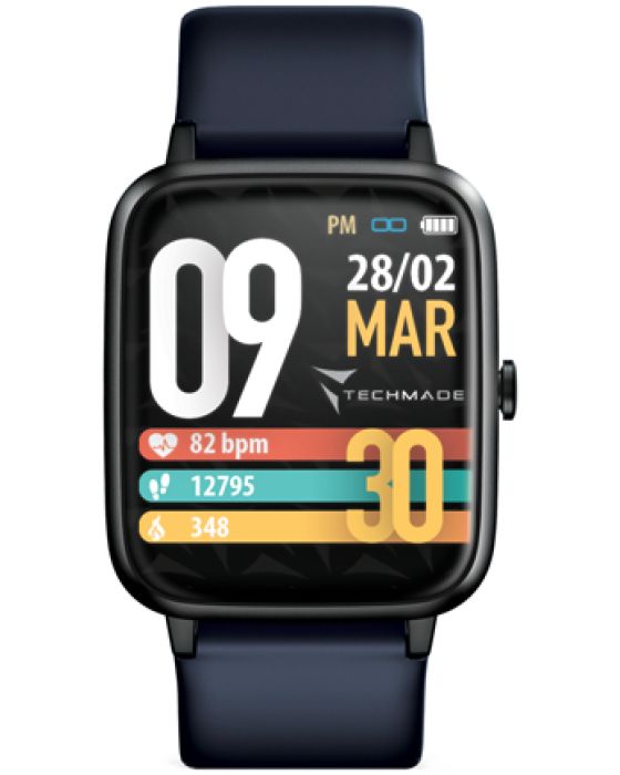 Techmade Move Smartwatch TM-MOVE-SBL Techmade Move Smartwatch TM-MOVE-SBL
