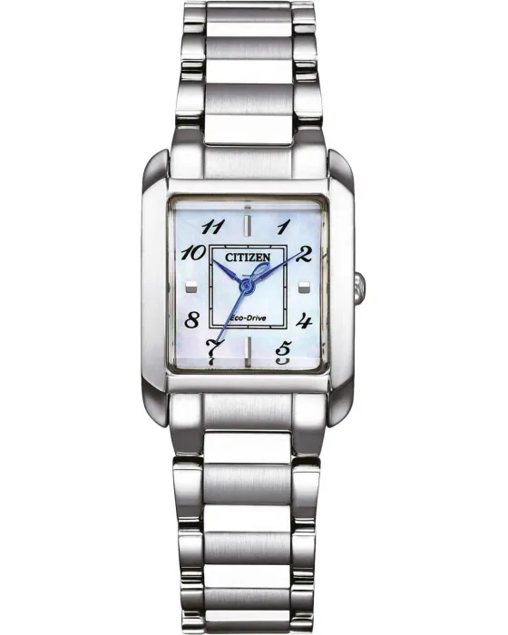 Γυναικείο ρολόι Citizen Eco-Drive EW5600-87D, Φίλντισι καντράν, Μπρασελέ από Ανοξείδωτο ατσάλι