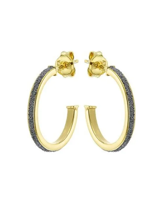 Vogue Earrings Silver 925 20175971201, Silver 925, Gold