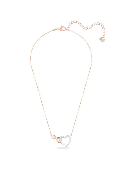 Κολιέ Swarovski Infinity Heart 5518865 -  Κολιέ Swarovski Infinity Heart 5518865 -