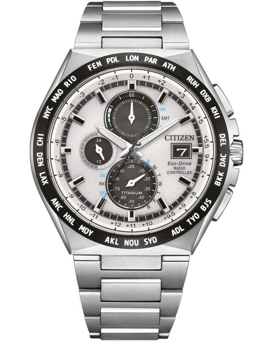 Citizen Eco-Drive Super Titanium Radio Controlled AT8238-84A Citizen Eco-Drive Super Titanium Radio Controlled AT8238-84A