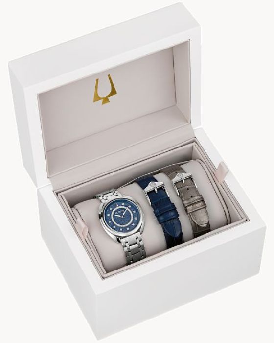 Bulova Duality Diamonds Gift Set 96X160 -  Bulova Duality Diamonds Gift Set 96X160 -