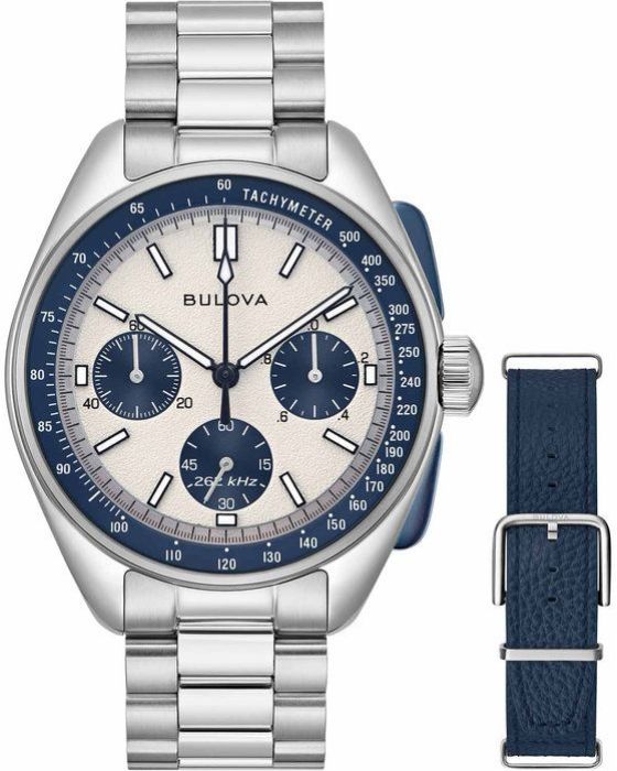 Bulova Lunar Pilot Chronograph Box Set 98K112 Bulova Lunar Pilot Chronograph Box Set 98K112