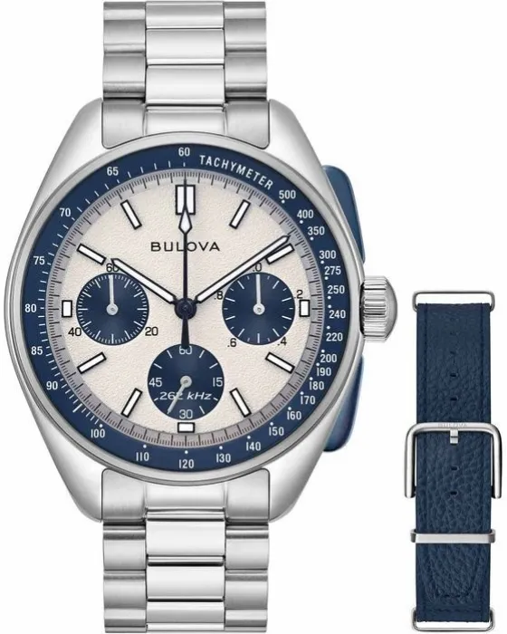 Bulova Lunar Pilot Chronograph Box Set 98K112