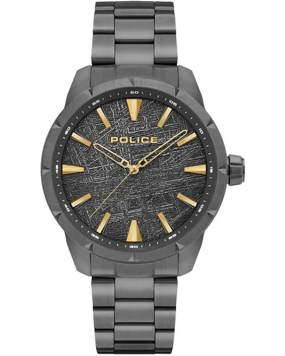 Male watch Police Pendry PEWJG2202902, Black dial, Bracelet in Stainless Steel