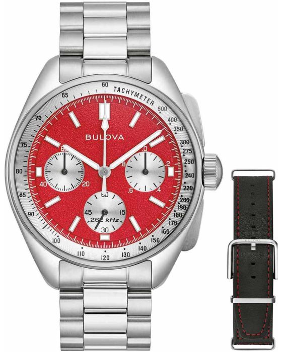 Bulova Lunar Pilot Chronograph Box Set 96K115 Bulova Lunar Pilot Chronograph Box Set 96K115