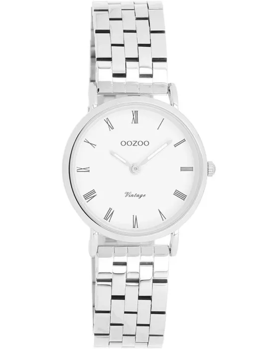 Women's watch Oozoo Vintage C20372, Silver dial, Bracelet in Stainless Steel