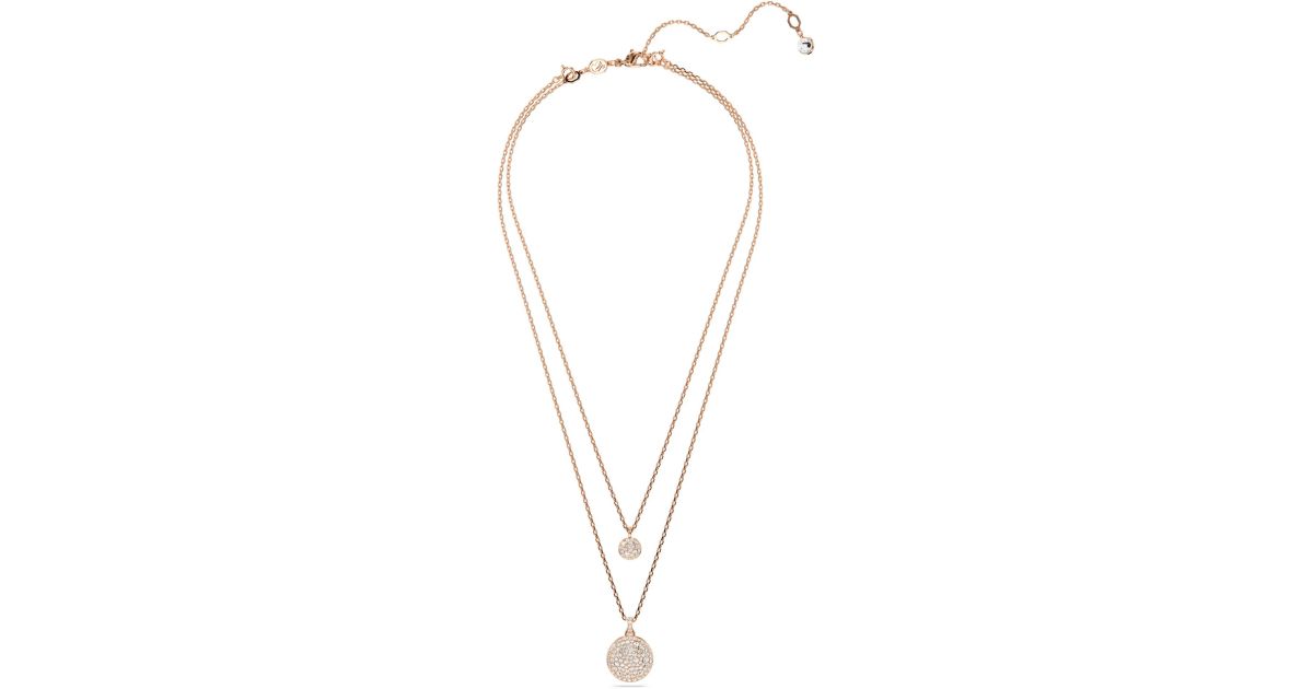 Διπλό Μενταγιόν Swarovski Sublima 5683449 | Clachic
