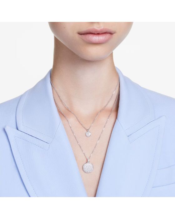 Διπλό Μενταγιόν Swarovski Sublima 5684244 -  Διπλό Μενταγιόν Swarovski Sublima 5684244 -