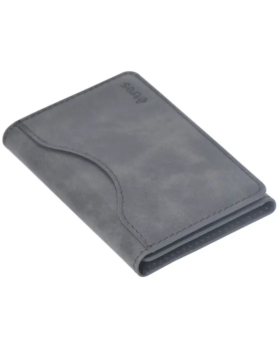Etres Smart Wallet Nero ET-CL004, Leather, Grey