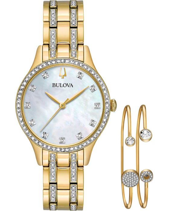 Bulova Crystal Swarovski Gift Set 98X119 Bulova Crystal Swarovski Gift Set 98X119