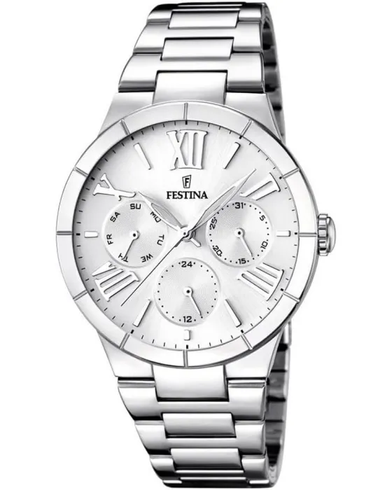 Women's watch Festina Boyfriend F16716 / 1, Silver dial, Bracelet in Stainless Steel