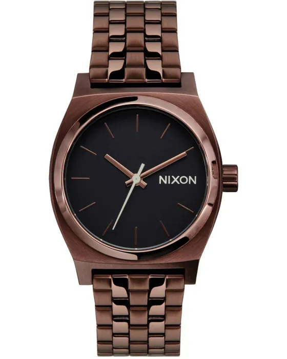 Ανδρικό / Γυναικείο ρολόι Nixon Time Teller A1130-5244-00, Μαύρο καντράν, Μπρασελέ από Ανοξείδωτο ατσάλι