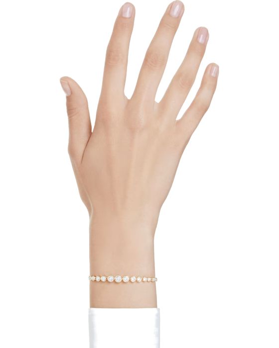 Βραχιόλι Swarovski Tennis Imber 5705450 -  Βραχιόλι Swarovski Tennis Imber 5705450 -