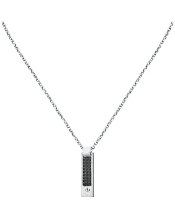 Κολιέ Maserati JM423AVD19, Ανοξείδωτο ατσάλι, Ασημί