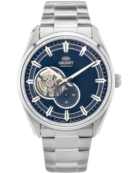 Ανδρικό ρολόι Orient Contemporary Automatic RA-AR0003L30B, Μπλε καντράν, Μπρασελέ από Ανοξείδωτο ατσάλι