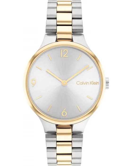 Female watch Calvin Klein 25200132, Silver dial, Bracelet in Stainless Steel