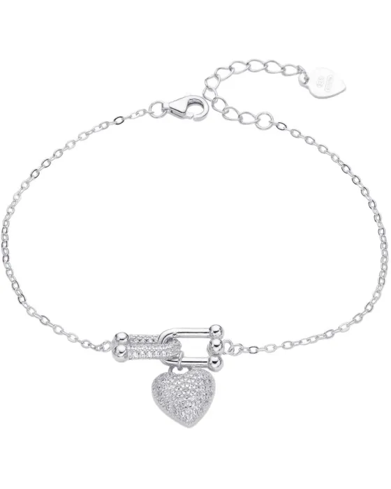 Βραχιόλια Βραχιόλι For You Jewels B20054, Ασήμι 925, Ασημί