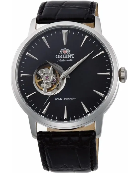 Ανδρικό ρολόι Orient Contemporary Automatic TAG02004B0, Μαύρο καντράν, Λουρί από Δερμάτινο