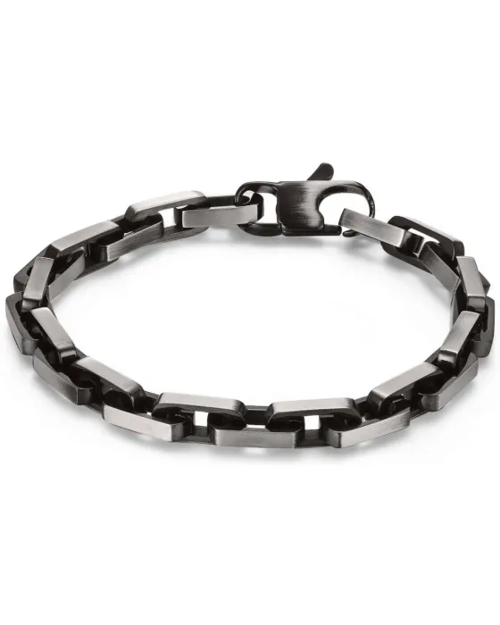 Βραχιόλι Caterpillar Chains J028B00100, Ανοξείδωτο ατσάλι, Ασημί