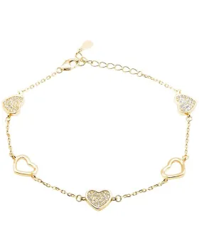 Βραχιόλι For You Jewels Isabella B22060GP - 