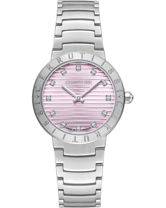Male watch Cerruti Filiano CIWLA0043201, Pink dial, Bracelet in Stainless Steel